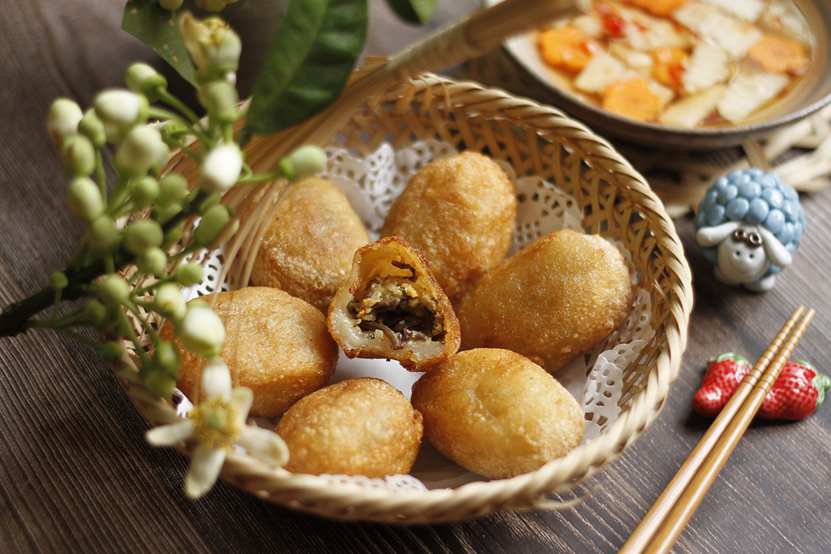 cách làm bánh rán mặn