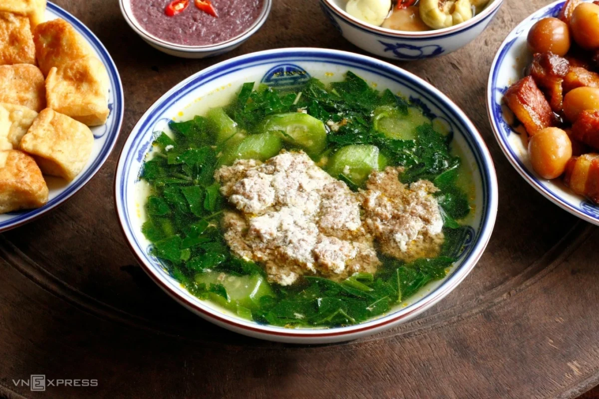 cách nấu canh cua rau đay